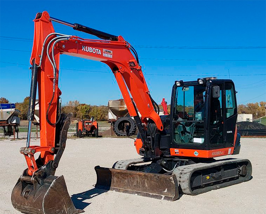 2016 Kubota KX080-4
