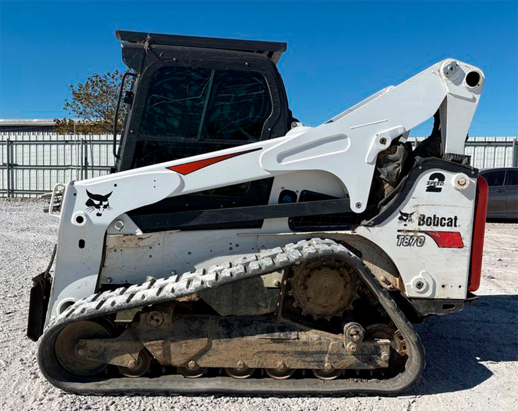 2021 Bobcat T870 Skid Steer Loader